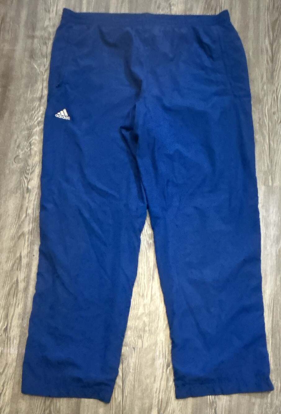 Adidas Team Performance ClimaProof Athletic Shorts Royal Blue Large Zip Pockets